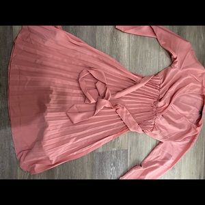 Size 14 salmon colored dress